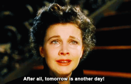 Scarlett O Hara Tomorrow Is Another Day GIF
