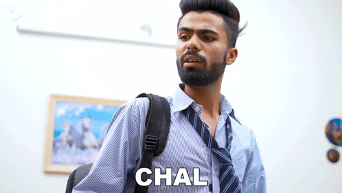 Chal Rahul Jha GIF - Chal Rahul Jha Shaitan Rahul GIFs