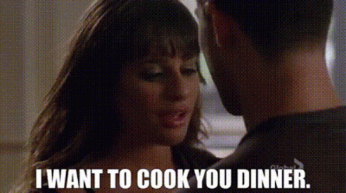 Glee Rachel Berry GIF - Glee Rachel Berry I Want To Cook You Dinner GIFs