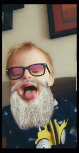Baby Beard GIF - Baby Beard Bearded Baby GIFs