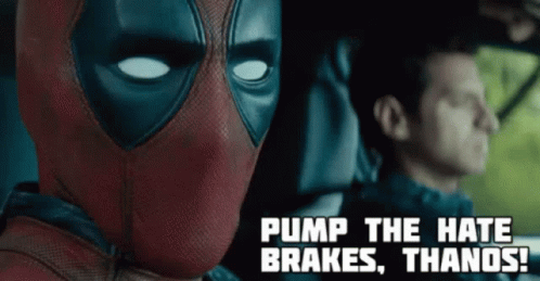 Deadpool Pump GIF - Deadpool Pump Hate Brakes GIFs