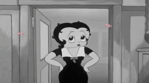 Betty Boop Nope GIF