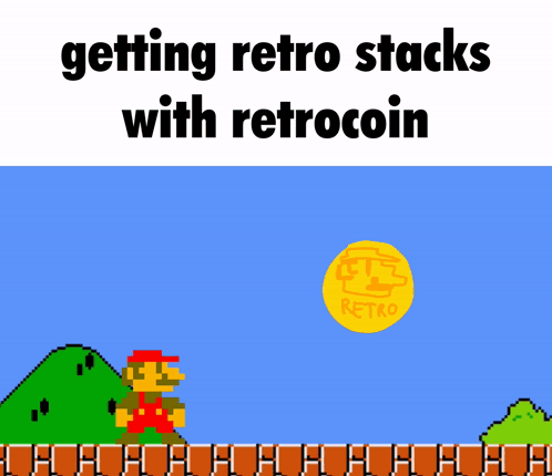 Retro Mario GIF - Retro Mario Retrocoin GIFs