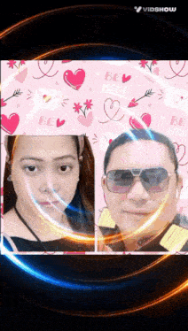 a video showing a man and a woman with the words be mine written on the background