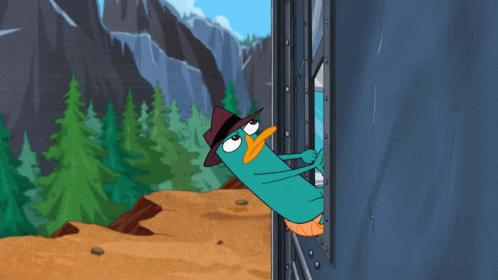 Perry The Platypus Phineas And Ferb GIF - Perry The Platypus Phineas And Ferb Sidetracked GIFs