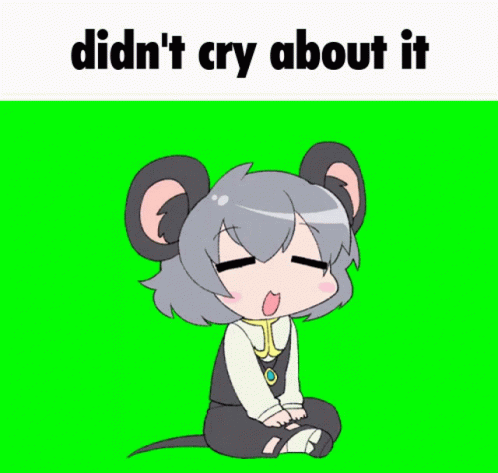 Didnt Cry About It Nyn GIF - Didnt Cry About It Cry About It Nyn GIFs