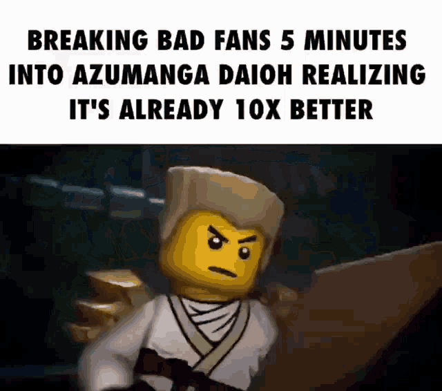 Breaking Bad Fans Azumanga Daioh GIF - Breaking Bad Fans Azumanga Daioh Lego Ninjago GIFs