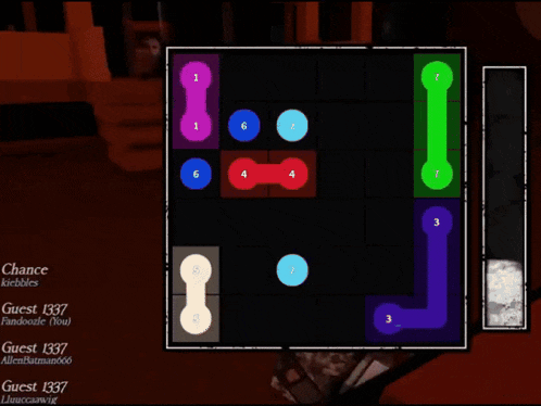 a screenshot of a game with the number 1337 at the top