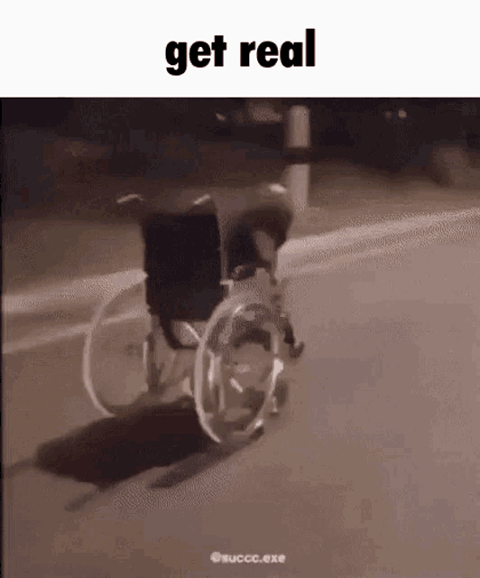 Get Real Wheelchair GIF - Get Real Wheelchair Neeko GIFs