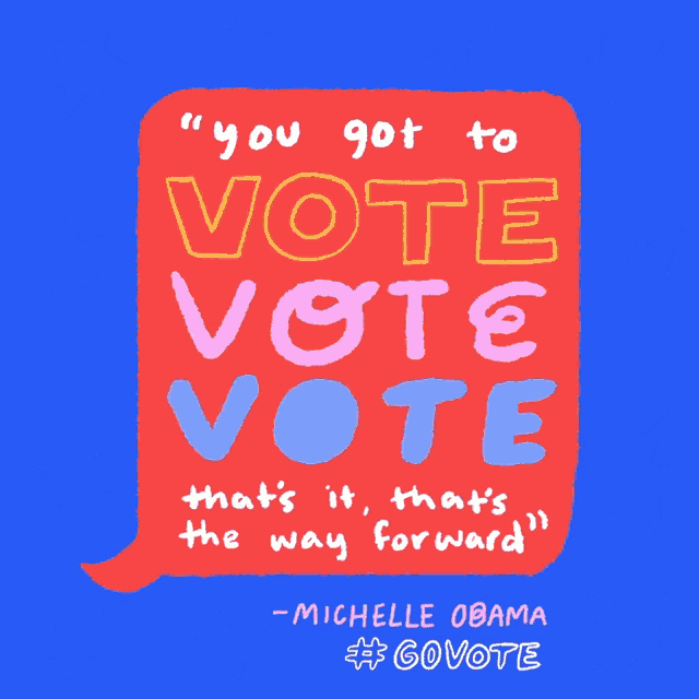 Vote Vote Vote Thats The Way Forward GIF - Vote Vote Vote Thats The Way Forward Brighter Future GIFs