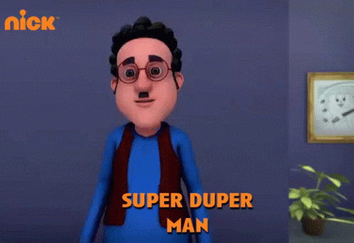 Super Duper Man Super Man GIF - Super Duper Man Super Man Ghasitaram GIFs