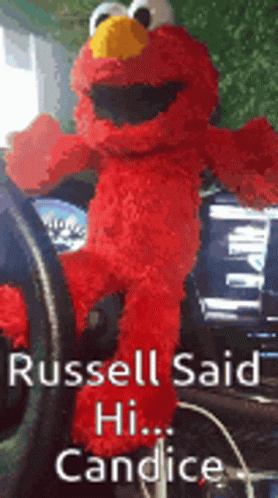 Elmo Russel Said Hi Candice GIF - Elmo Russel Said Hi Candice Hi GIFs