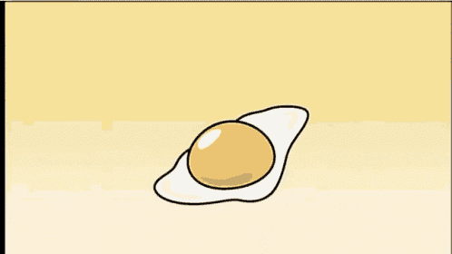 a cartoon drawing of a sleeping egg with the words backstrokes underneath it