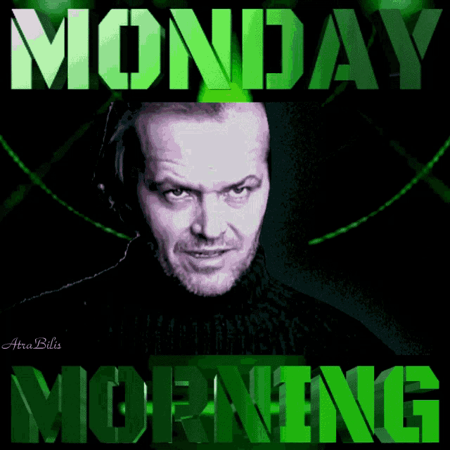 Monday Morning Mondays GIF - Monday Morning Mondays Jack Nicholson GIFs