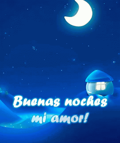 Buenas Noches Mi Amor GIF - Buenas Noches Mi Amor Night Heart GIFs