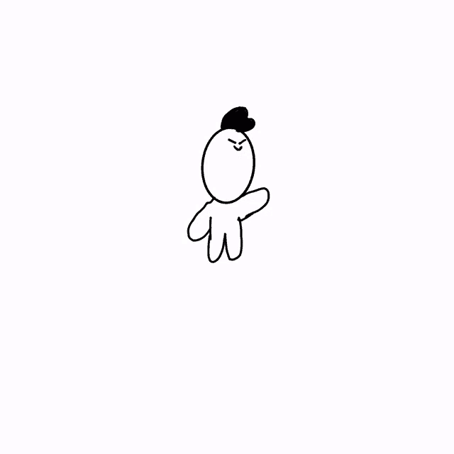 a black and white drawing of a chicken with the letter w on its chest