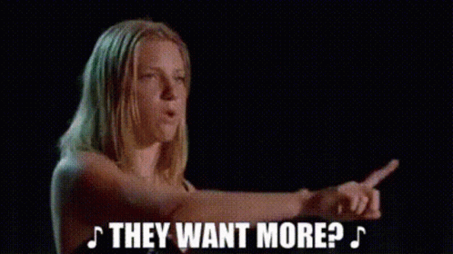Glee Brittany Pierce GIF - Glee Brittany Pierce They Want More GIFs