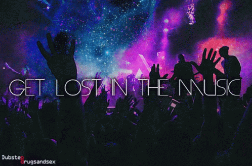 Music Get Lost In The Music GIF