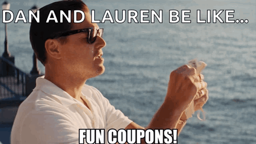Wolf Of Wall Street Fun Coupons GIF - Wolf Of Wall Street Fun Coupons GIFs