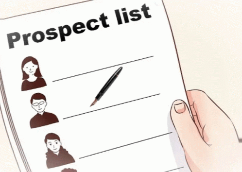 Prospect List Sales List GIF - Prospect List Sales List Clients GIFs