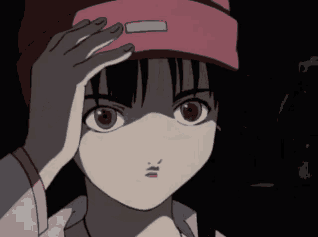 Serial Experiments Lain Lain GIF - Serial Experiments Lain Lain Pissed Off GIFs