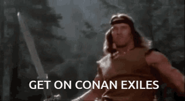 Get On Conan Exiles GIF - Get On Conan Exiles Conan Exiles GIFs
