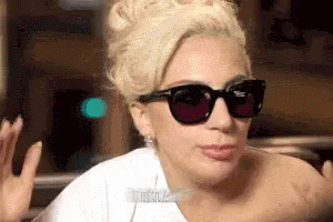 Lady Gaga Excited GIF