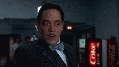 Shocked! - Addams Family Values GIF - The Addams Family Gomez Addams Confused GIFs