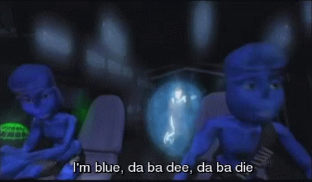 Blue Da Ba Dee GIF - Blue Da Ba Dee Eiffel65 GIFs