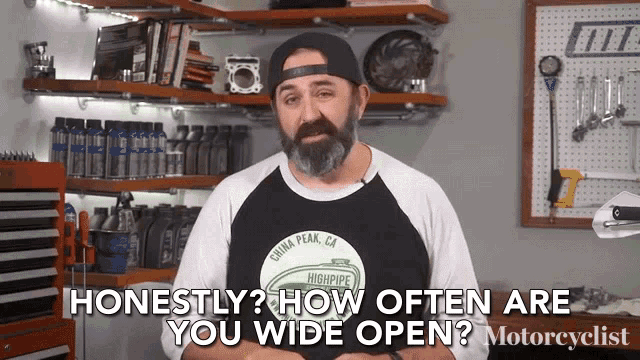 Honestly How Often Are You Wide Open Go Full Blast GIF - Honestly How Often Are You Wide Open Go Full Blast Completely Open GIFs