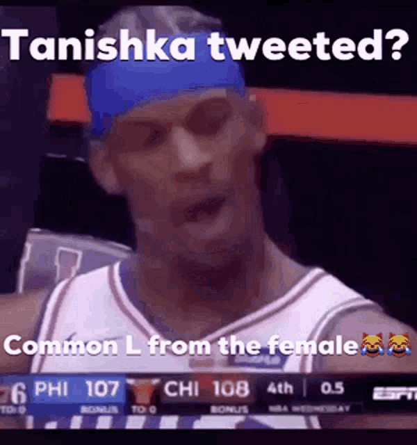 Tanishka Tweeted Common L From The Female GIF - Tanishka Tweeted Common L From The Female GIFs