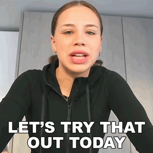 Lets Try That Out Today Fernanda Ramirez GIF - Lets Try That Out Today Fernanda Ramirez Let Give It A Try GIFs