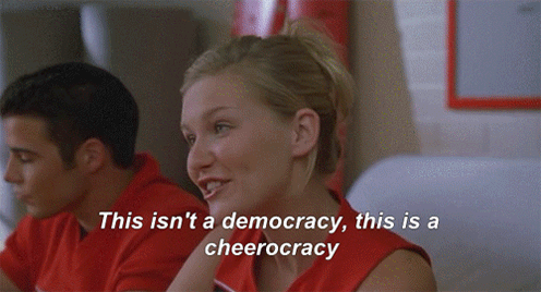 Bring It On GIF - Bring It On Kirsten Dunst Not Democracy GIFs