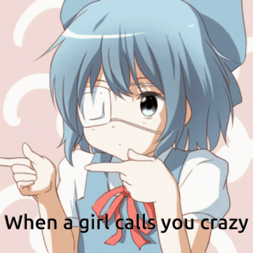 Anime Crazy GIF - Anime Crazy Not Bothered GIFs