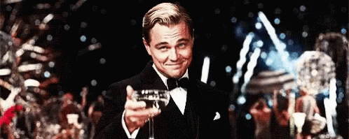 Cheers Leonardo Di Caprio GIF - Cheers Leonardo Di Caprio The Great Gatsby GIFs