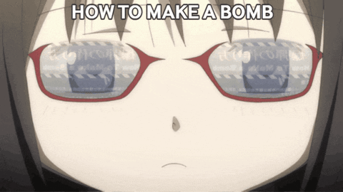 How To Make A Bomb Homura Bomb GIF - How To Make A Bomb Bomb Homura Bomb GIFs
