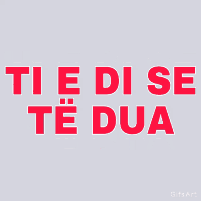 three pink hearts with the words ti e di se te dua on the bottom