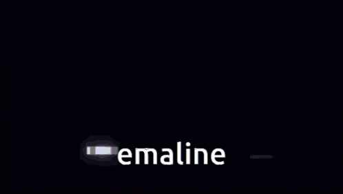 a picture of a girl with the word emaline on the bottom right