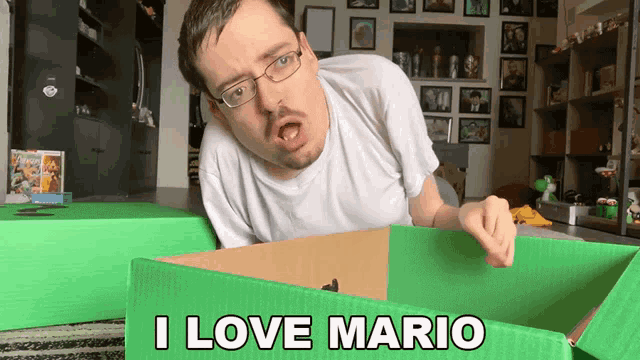 I Love Mario Mario GIF