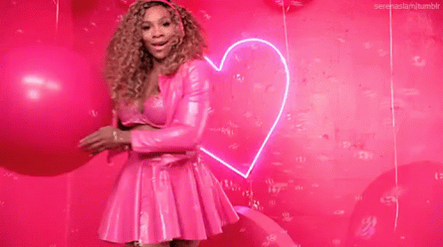 Hearts GIF - Hearts Serena Williams Pink GIFs