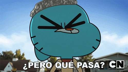 gumball from the amazing world of gumball is shown in a cartoon network ad
