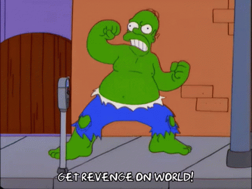 Homer Simpson Revenge GIF - Homer Simpson Revenge Hulk GIFs