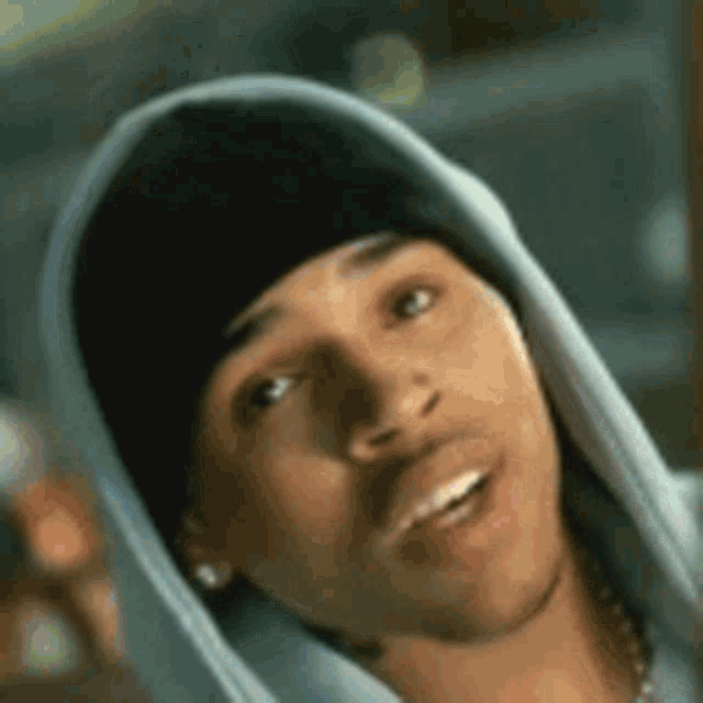 Chris Brown Sleepy GIF - Chris Brown Sleepy Daydreaming GIFs