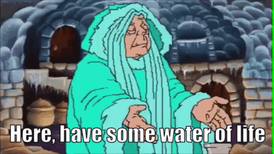 Link Faces Of Evil Have Some Water Of Life GIF - Link Faces Of Evil Have Some Water Of Life Cdi GIFs