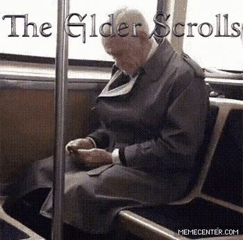 The Elder Scrolls Pun GIF - The Elder Scrolls Pun Angry GIFs