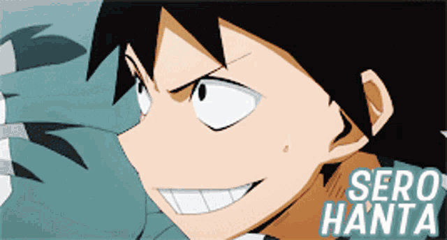 a picture of a boy with the name sero hatta