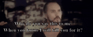a man with a beard says why do you say this to me