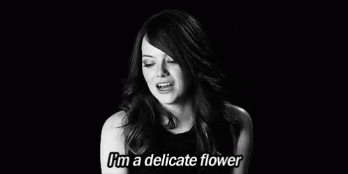 Emma Stone Delicate Flower GIF - Emma Stone Delicate Flower GIFs