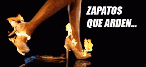 Zapatos Que Arden GIF - Shoes On Fire GIFs