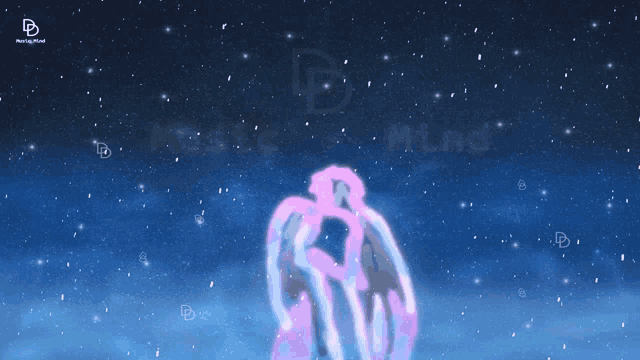 a drawing of a person in the sky with the word mind in the corner
